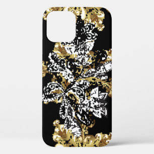 Stylish graphic pattern. Seamless background. Wall iPhone 12 Case