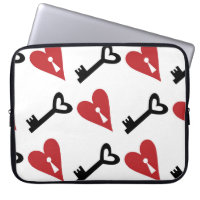 Stylish graphic seamless pattern with hearts and k