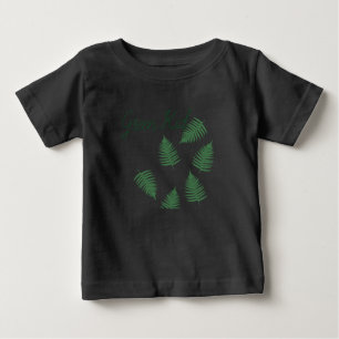 Stylish Green Kid Lucky Fern Baby 3/4 Sleeve Shirt
