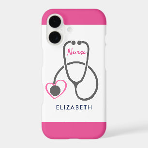 Stylish Grey Nursing Stethescope Illustration