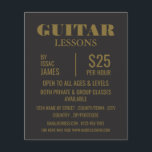 Stylish Guitar Lessons Advertising Flyer<br><div class="desc">Guitar Lessons Advertising Flyers By The Business Card Store.</div>