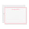 Stylish Hand Script Name Text Pink Border Template