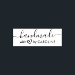 stylish handmade self-inking stamp<br><div class="desc">lovely script design withe personalised text details.</div>