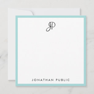 Stylish Handwritten Monogram Template Minimalist