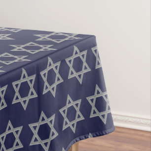 Stylish   Hanukkah   STAR OF DAVID Tablecloth