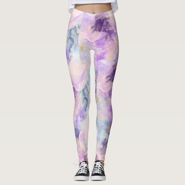 Stylish High-Waist Leggings (Front)