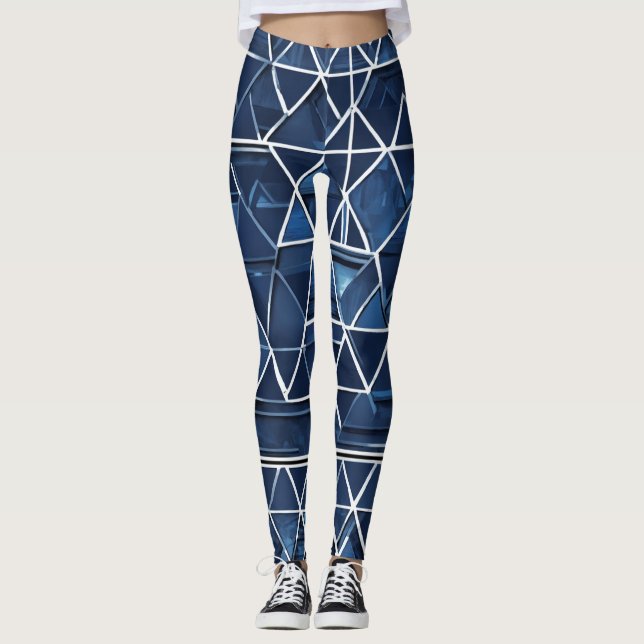 Stylish High-Waist Leggings for Women  (Front)