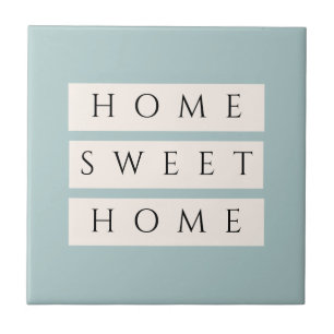 Stylish Home Sweet Home  Ceramic Tile