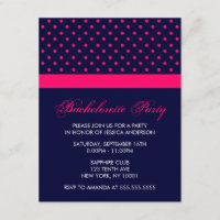 Stylish Hot Pink Polka Dots Pattern