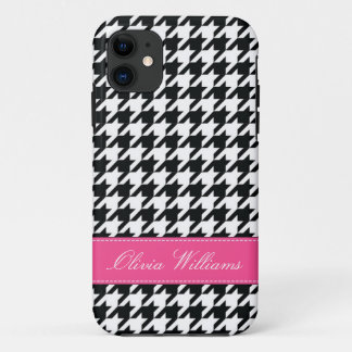 Stylish Houndstooth iPhone 11 Case