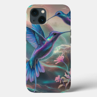 Stylish Hummingbirds iPhone 13 Case