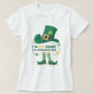 Stylish I'm leprechaun size St Patrick's Day  T-Shirt