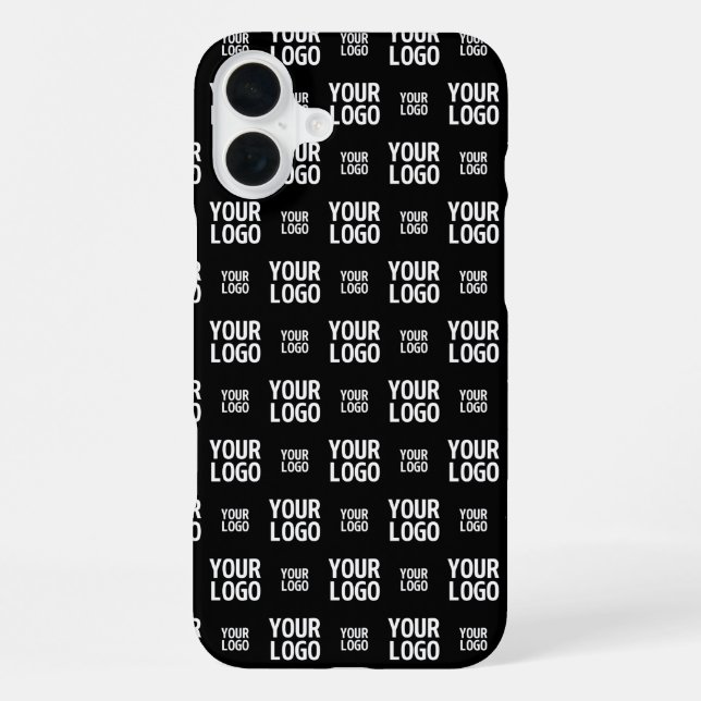 Stylish Image, Design or Business Logo Pattern  iPhone Case (Back)
