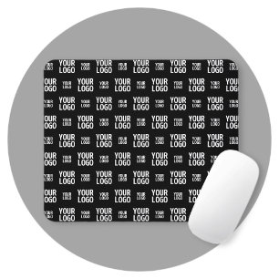 Stylish Image, Design or Business Logo Pattern  Mouse Pad