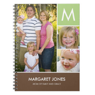 Stylish Initial Personalised Notebook