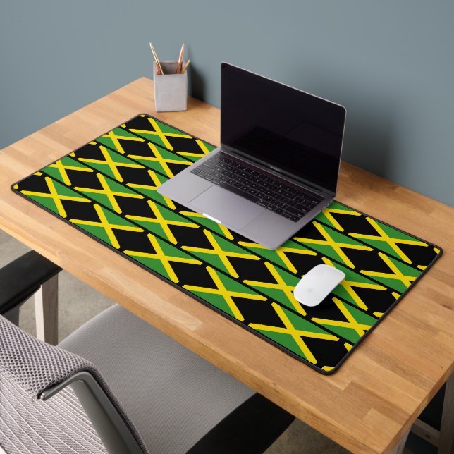 Stylish JAMAICA FLAG Desk Mat (Office 2)