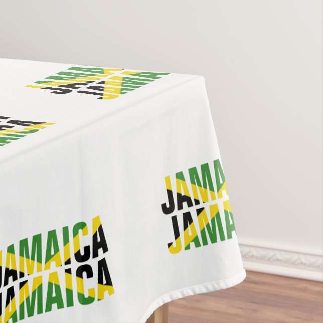 Stylish JAMAICA JAMAICA Tablecloth (In Situ)