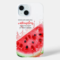 Stylish Juicy Watermelon Motivational Summer