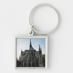 Stylish Keychain with Notre Dame de Paris
