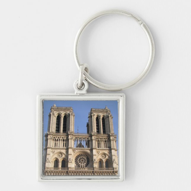 Stylish Keychain with Notre Dame de Paris (Front)
