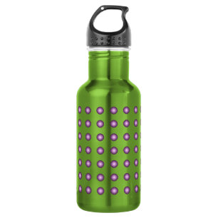 Stylish Lavender Modern Polka Dot 532 Ml Water Bottle