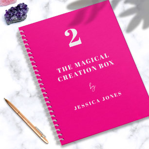 Stylish Law of Attraction Magical Creation Box Notebook