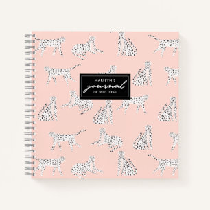 Stylish Leopard Animal Pattern Notebook