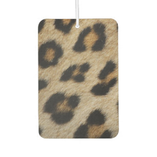 Stylish leopard cheetah fur animal print pattern car air freshener