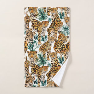Stylish Leopard Print Towel – Bold & Chic Design