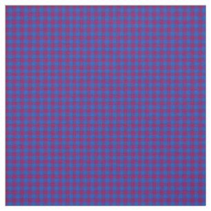 Stylish Light Blue, Dark Blue, Plum Check Fabric