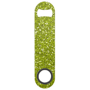 Stylish Lime Green Glitter