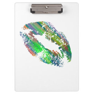 Stylish Lips #12 Clipboard