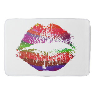 Stylish Lips #15 Bath Mat