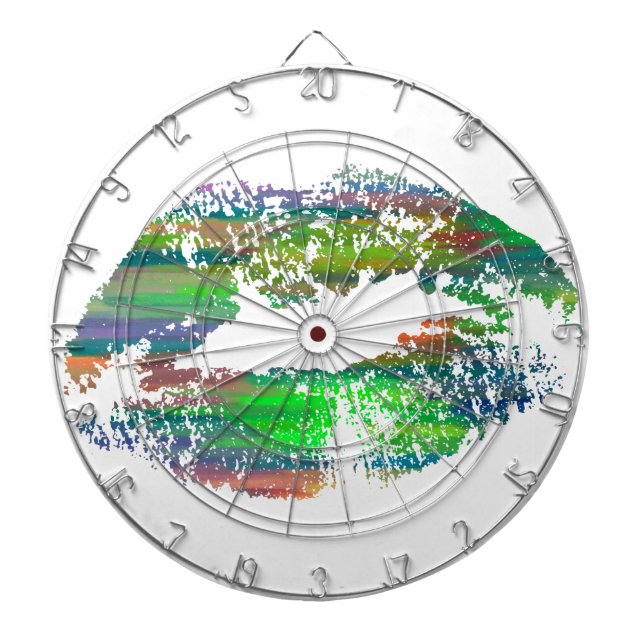 Stylish Lips #15 Dartboard (Front)