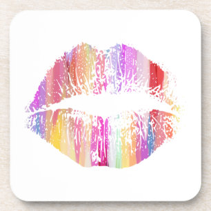Stylish Lips #16 Coaster