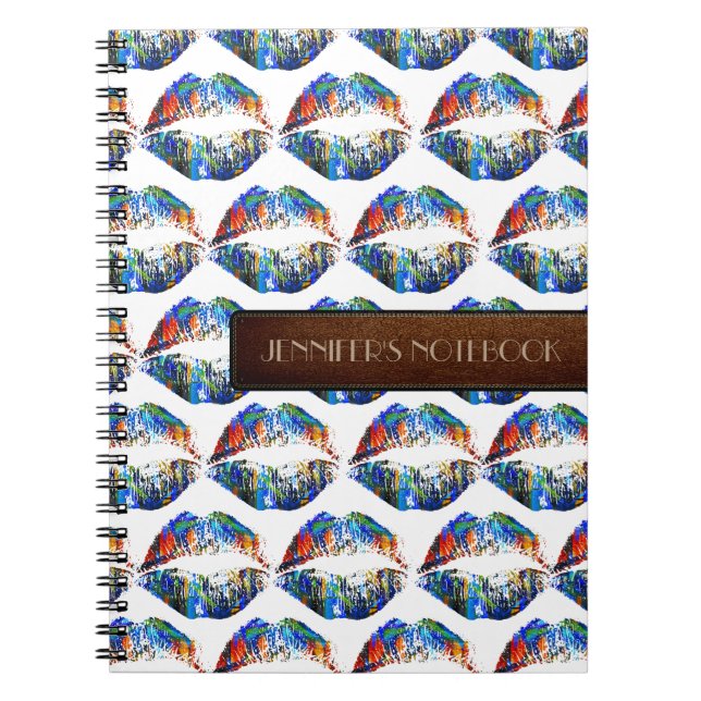 Stylish Lips #30 Notebook (Front)