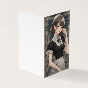 Stylish Little Black Dress Anime LBD Blank