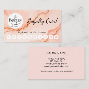 Stylish Logo Professional Loyalty Card