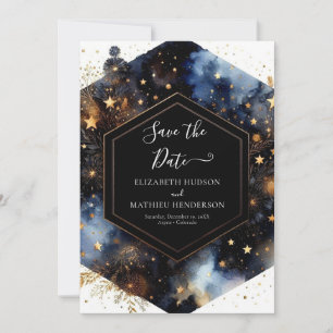 Stylish Magical Celestial Wedding Save The Date