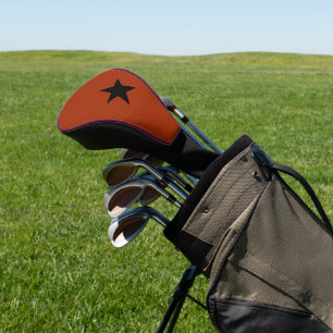 Stylish Mahogany Putter Cover