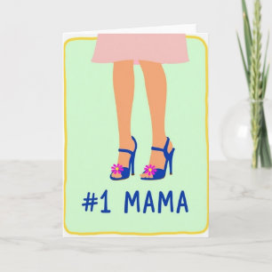 Stylish Mama Number One Card