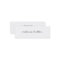 Stylish Minimal Girly Calligraphy White