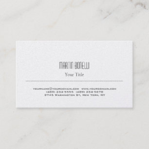 Stylish Minimalist Modern Trendy Business Card