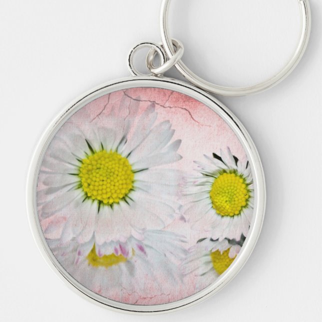 Stylish Mod Surprise Whimsical Classy Destiny Key Ring (Front)