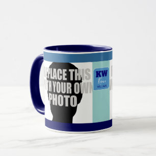 Stylish & Modern 2 photos (upload & be creative) Mug