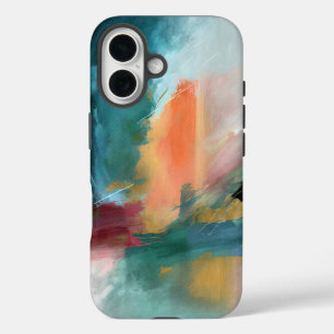 Stylish Modern Abstract Pattern iPhone 16 Case