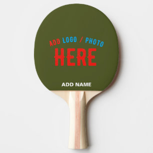 STYLISH MODERN CUSTOM ARMY GREEN VERIFIED BRANDED PING PONG PADDLE