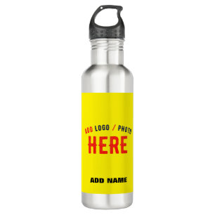 STYLISH MODERN CUSTOM BRIGHT YELLOW VERIFIED BRAND 710 ML WATER BOTTLE