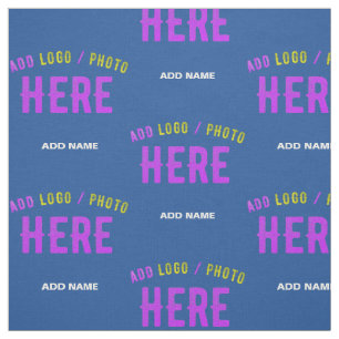 STYLISH MODERN CUSTOM COBALT BLUE VERIFIED BRANDED FABRIC