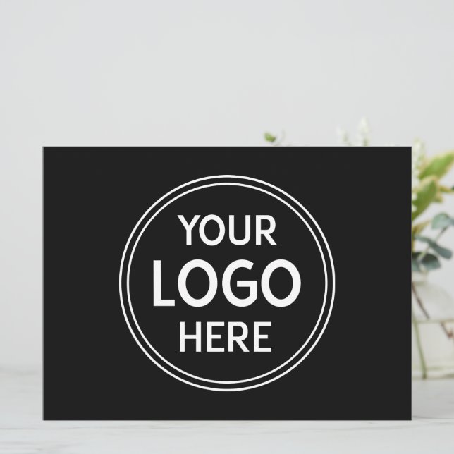 Stylish & Modern Custom Creations Verified  Announcement (Standing Front)